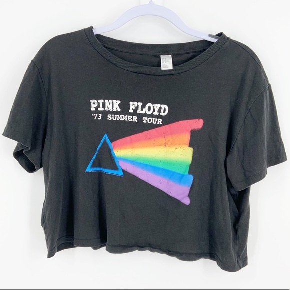 Tops - Pink Floyd Summer Tour Crop Top